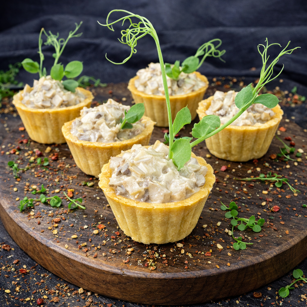 Тарталетки мясные "Курочка Мэш" 60 шт — 1200 г Тарталетки мясные "Курочка Мэш" 60 шт — 1200 г