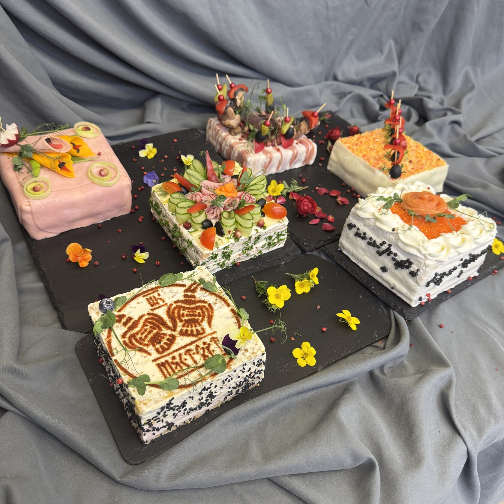 Скандинавское ассорти (вкусы на выбор) - 6 бенто — 4500 г