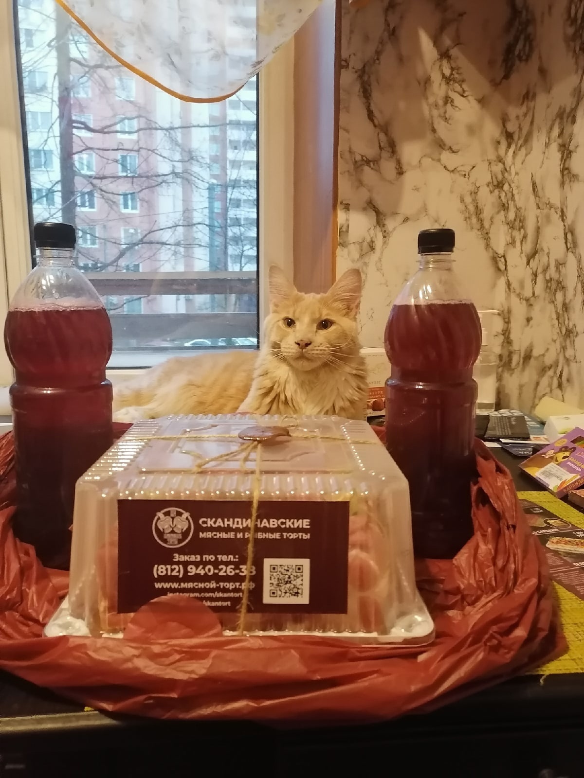 Скандинавские мясные и рыбные торты "МясТорт" - фото от заказчиков. — фотография 2