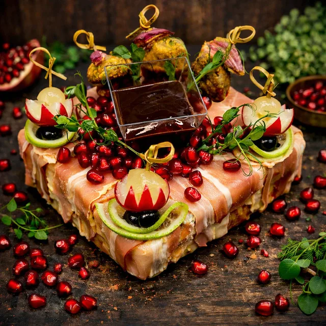Бенто "Шашлычный свиной" — 750 г
