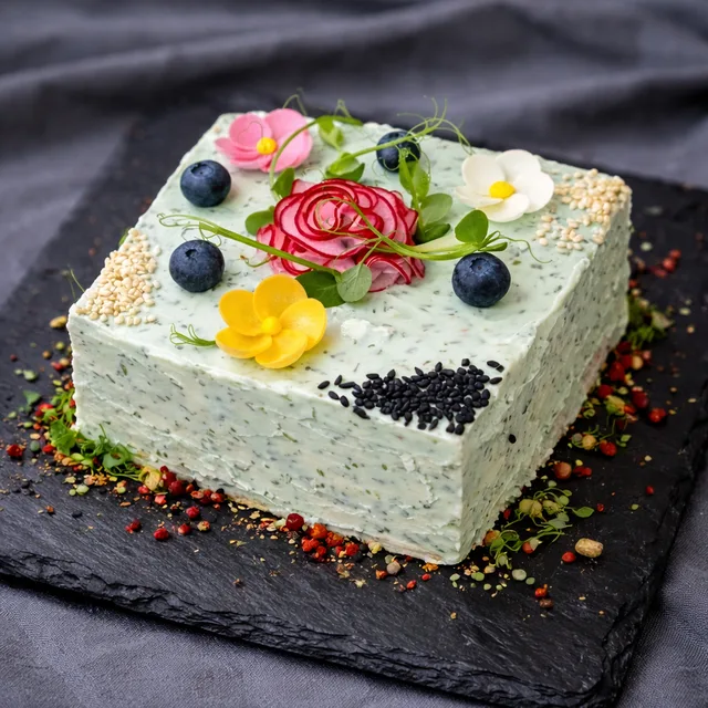 Муссовый бенто торт "Куриный муссон" 750 грамм
